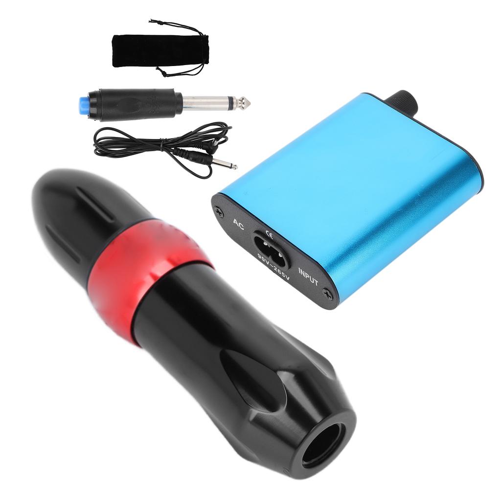 Tattoo Pen Set Professional Complete Wireless Foot Pedal Power Supply Tattoo Machine for Beginners