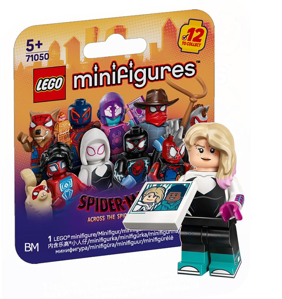 LEGO Spider-Man: Across the Spider-Verse Minifigure Gwen Stacy/Spider Gwen [71050-4]