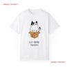 Funny Cat T Shirt Go Away HuUnisex for Lovers Pet Owner Vintage Washed Streetwear Soft Designer Clothes Unisex Fashion Casual