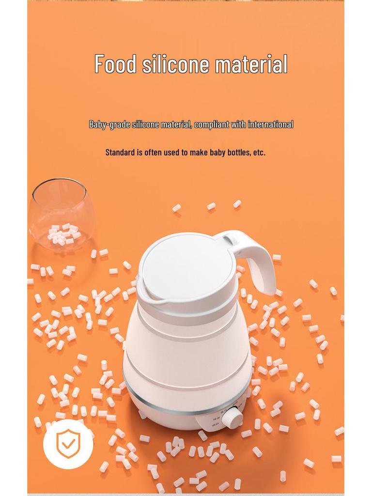Travel-Friendly Foldable Electric Silicone Kettle