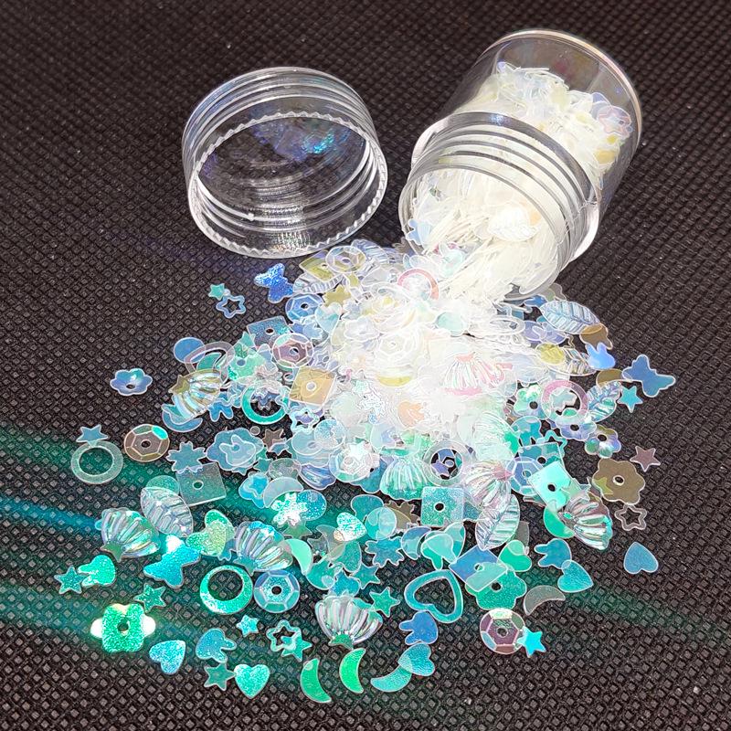 Mini Glitzer Epoxidharz Treibsand Nailart Füllstoffe