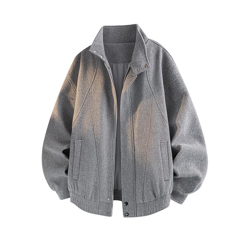 New Loose and Versatile American Retro Lapel Design Trendy Jacket