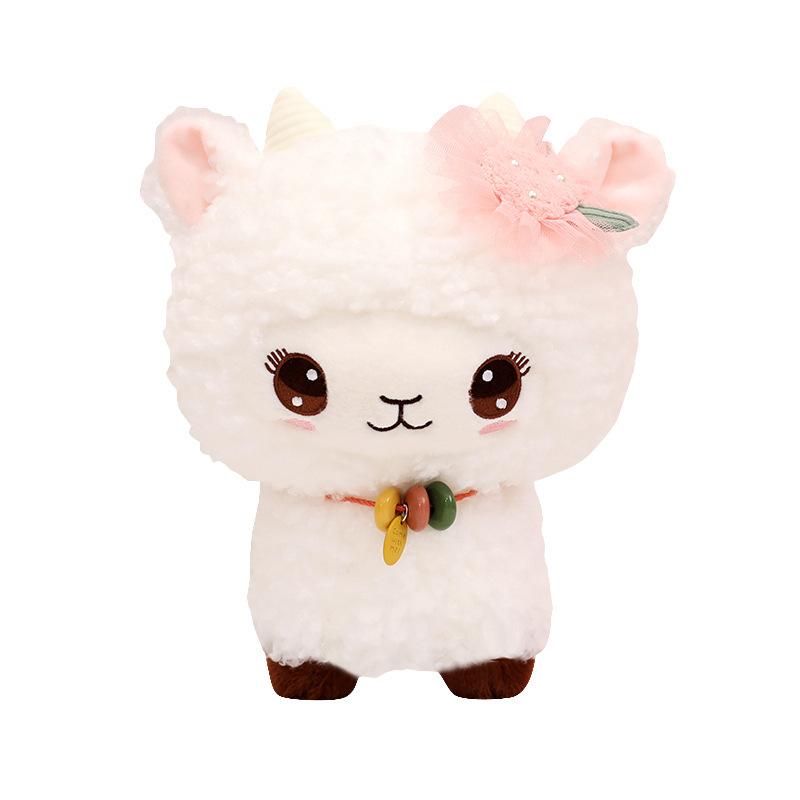

Stuffed Sheep Animal Toys Plush Doll For Kids Plushie Gift Pillow Cotton Pp 25cm/9.84in