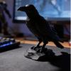 3D Printed Simulation Crow Model Raven Prop Bird Ornaments Craft Crow Statue Crafts  Farm