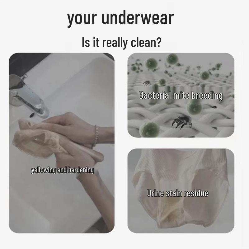 Snow Lotus Antibacterial Whitening Detergent for Underwear and Panties: Effective Stain Removal and Safe Private Care