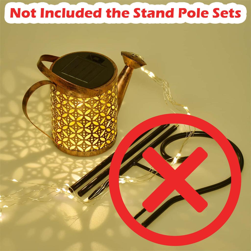 Solar Watering Can Light Yard Decorations Outdoor Garden Decor Lights Outside Garden Flower Bed Decor Light for Moms Birthday