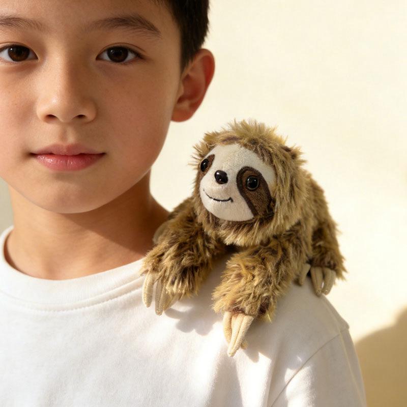 Cute Little Bird Sloth Mouse Plush Toy - Parrot Dinosaur Animal Bag Pendant Doll