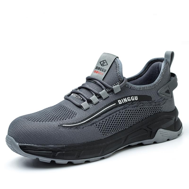 

Изоляция 6 кВ, мужская рабочая защитная обувь, легкие дышащие защитные ботинки, мужские защитные рабочие кроссовки, большие размеры 38-48 43 серый