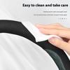 For Mitsubishi Outlander Pajero Asx Colt Lancer Delica Evolution L200 Triton RALLIART  Anti-slip Car Suede Steering Wheel Cover