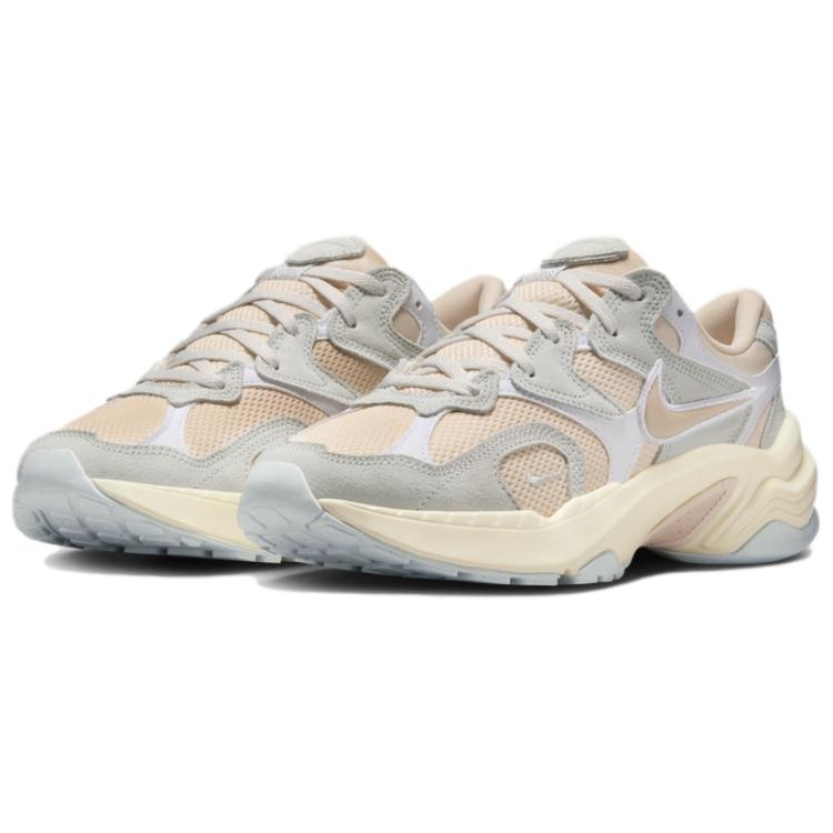 New Nike AL8 Shock Absorbers Rebound Low Top Running Shoes Women's Beige Gray IB3952-002