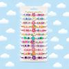 Kids Soft Polymer Clay Bracelet Set Cartoon Animal Design Multi-Layer Stackable Friendship Wristband Girls Boys 2025