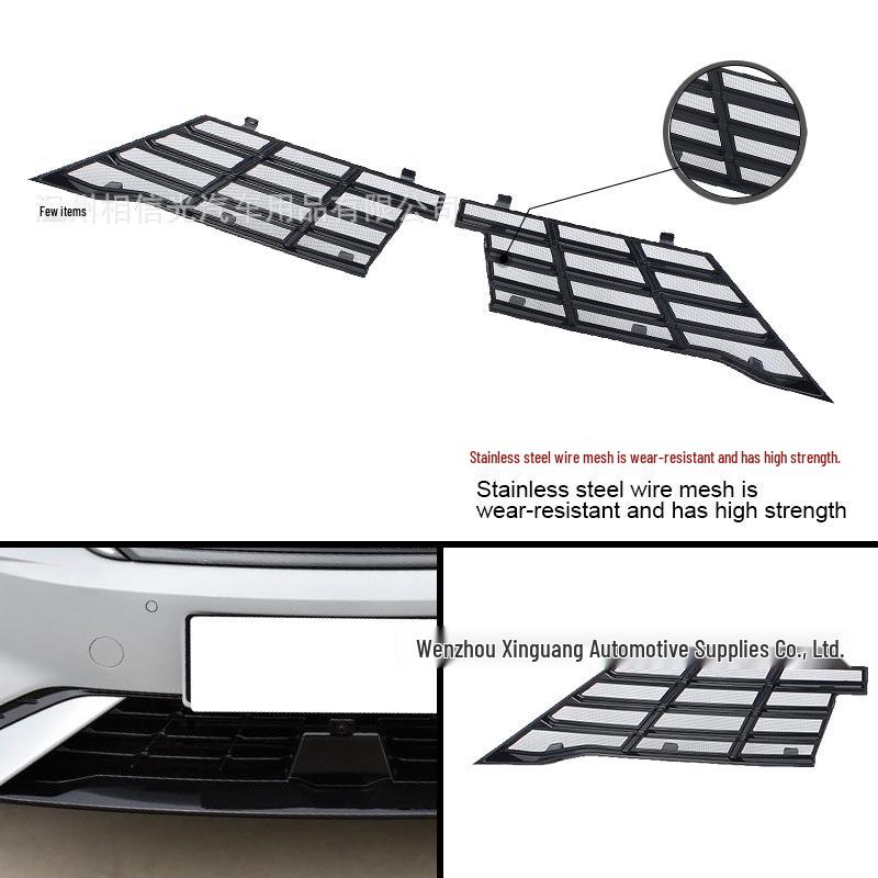 24 BYD Song L Windshield Insect Net - Black Carbon Fiber Car Exterior Decor Carbon Fiber