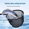 Ultra-Light Titanium Alloy Fishing Net: Quick-Drying, Anti-Snag, Large Load Capacity