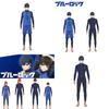 Stylish Isagi Yoichi Training Uniform Blue Lock Jumpsuit Costume For Cospaly