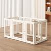Transparent Dog Playpen Safety Puppy Dogs Fence Accessories Dogs Pet Barrier Enclosure Indoor Pets Bed Baby Playpens Supplies