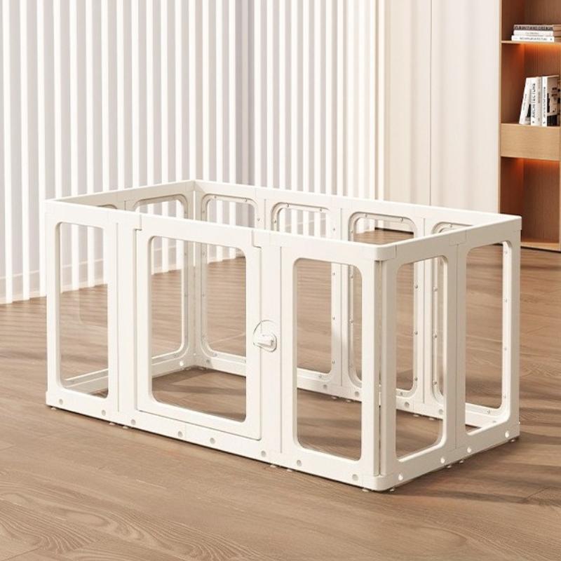 Transparent Dog Playpen Safety Puppy Dogs Fence Accessories Dogs Pet Barrier Enclosure Indoor Pets Bed Baby Playpens Supplies