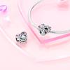 Copper Plated Romantic Balloon Ballet Dancer Beads Charms Fit Original Charm Bracelet Diy For Women Jewelry Gift