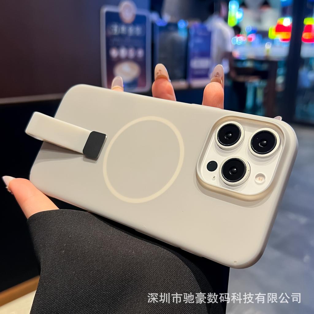 Applicable to iPhone17promax jelly liquid silicone mobile phone case Apple 16 creative lanyard 15 all-inclusive anti-drop