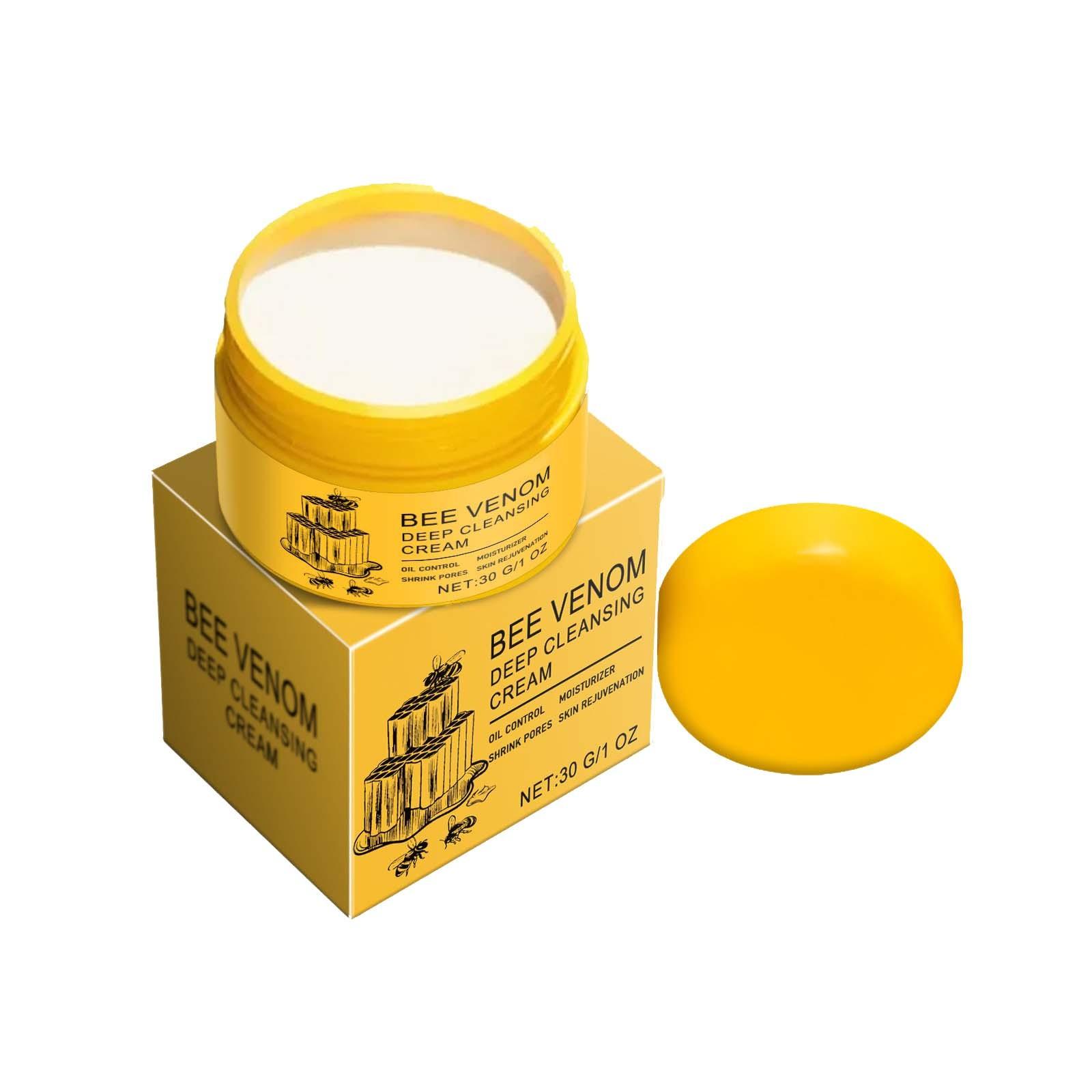 

Очищающий крем Bee Cleansing Cream Увлажняющий и питательный Нежный очищающий уход Гладкая кожа Очищающий крем