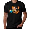 Unisexs Best Cartoon Spirou Vintage Retro Tshirt Basic Lightweight Short Sleeve Tee