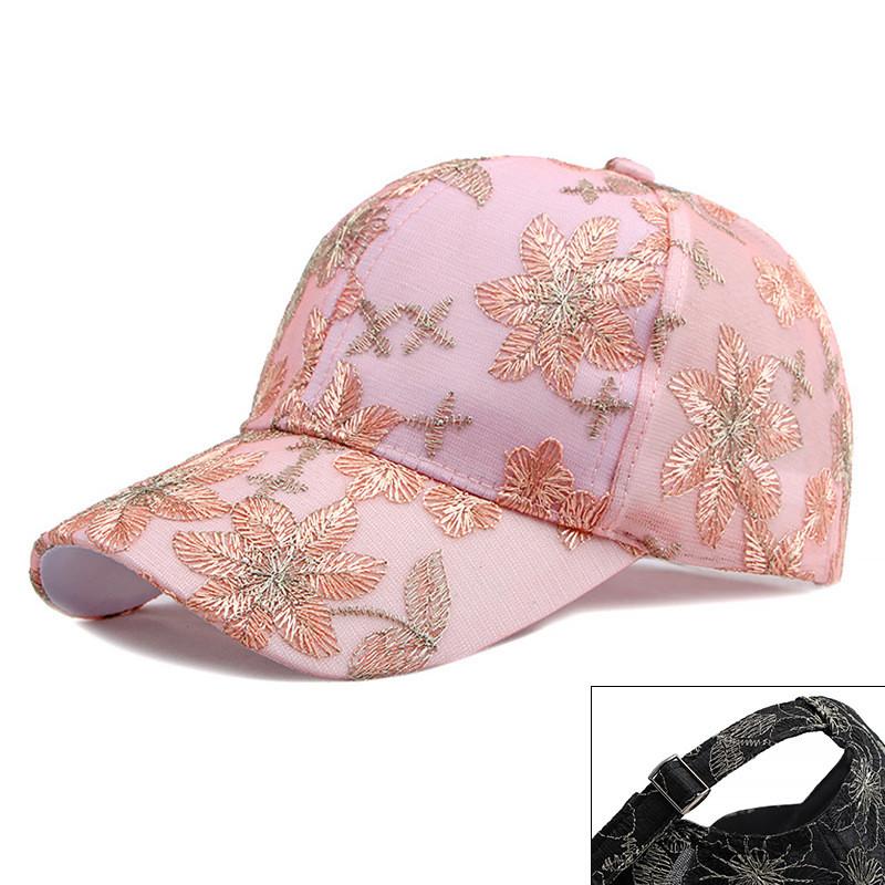 Ethnic Style Denim Baseball Cap With Sun Protection For Outdoor Activities