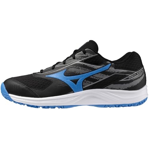 

[Mizuno] Теннисные кроссовки Break Shot 5 Wide OC Грунтовые/Искусственные покрытия Легкие Мягкий теннис Хард-теннис Для начинающих Черный x Синий 26,5 см 3E