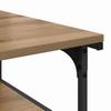 Printer Stand Artisan Oak 43 X 48 X 64 Cm Particleboard