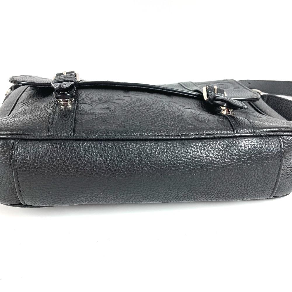 GUCCI  760234  GG JUMBO MD Jumbo GG Medium Messenger Bag Crossbody Shoulder Bag