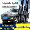 Rahmenlose Front- und Heckscheibenwischerblätter für Great Wall Haval H9 mit universellen Gummilippen