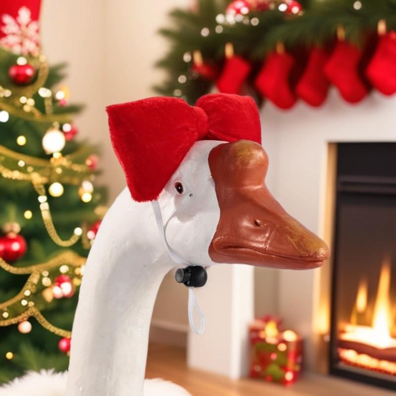 Classic Christmas Porch Goose Decoration Dress-up Shirt