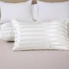 Glossy Jacquard Pillow Cover Envelope Closure Hotel Pillowcase  Bedroom