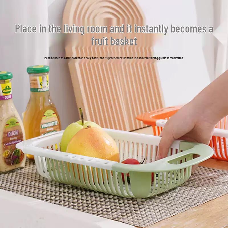 Mengting Retractable Kitchen Sink Drainer Basket