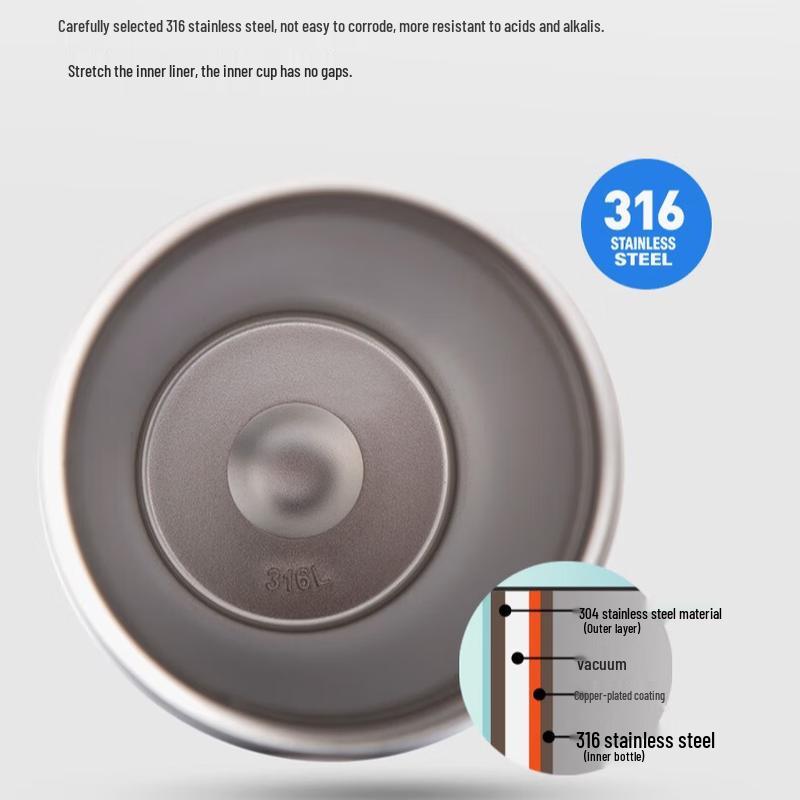 LOCK&LOCK 316 Stainless Steel Insulated Mug