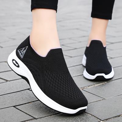 Women's Shoes Summer Couple Polyurethane Casual Shoes Comfortable and Breathable Platform Shoes One Pedal Mother Shoes Fashion Single Shoes