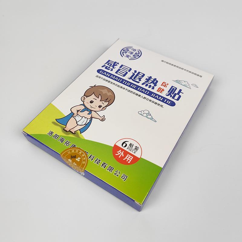 Children s Fever-Reducing Cooling Patches: Non-Woven, Continuous Relief for Nighttime Fever 6 patches/box