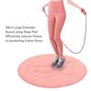 Springseilmatte Rund TPE Yogamatte Stoßdämpfung Geräuschreduzierung für Heim-Fitnessstudio Indoor