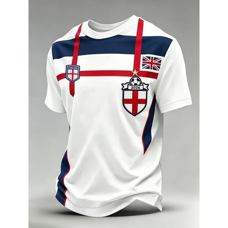 2026-27 New Football Sports Jerseys 3D Printed Y2K Oversized Family Clothing T-shirts Suitable for Daily and Training Wear