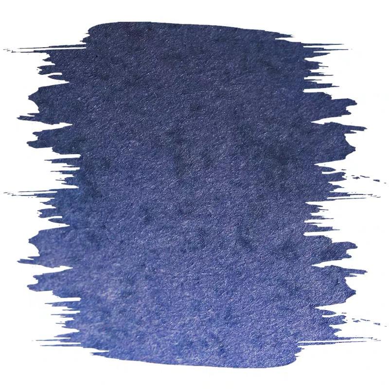 Diamine Shimmering Fountain Pen Ink - Beijing Hangzhou Blue, Non-Gold, 15ml, Popular Colors Collection.