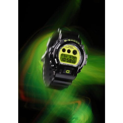 Casio Watch G-Shock CRAZY COLORS 2024 DW-6900RCS-1JF Men's Black
