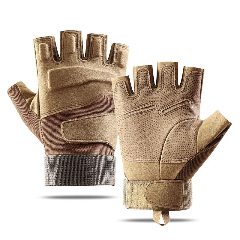 Outdoor Rock Climbing, Mountaineering, Wear-resistant Touch Screen, Non-slip Protective Gloves, Full Finger