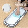 Household Multifunctional Portable Large Capacity Outdoor Fishing Camping Bucket Folding Cleaning Pail Wash Mop Bucket