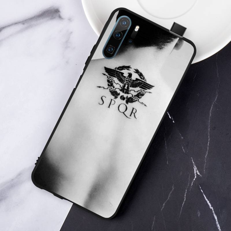 SPQR Roman Imperial Legion Pouzdro na telefon pro Huawei Honor Mate P 9 10 20 30 40 Pro 10i 7 8 axe Lite nova 5t