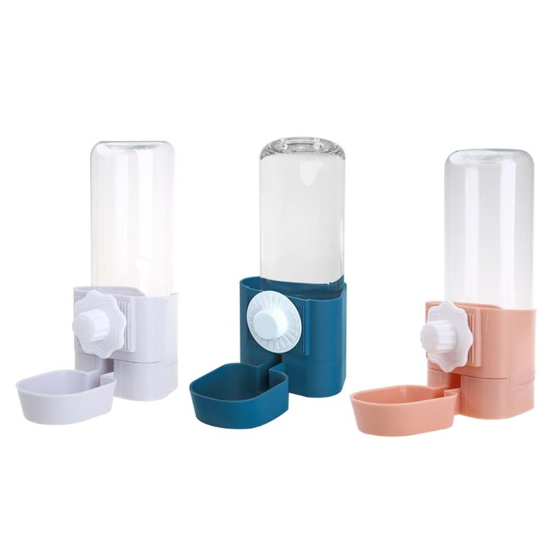 Rabbit Water Bottle 17oz Hanging Automatic Water Dispenser Non Leak Water Feeder for Bunny Guinea Pigs Ferret Kitten