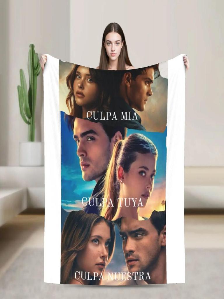 Hot Film Culpa Mia Blankets Warm Soft Plush Bedding Throws for Kids Adults Living Room Flannel Bedspread Cover