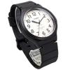 Casio Men's Standard Analog Quartz Watch MW-240-7BV Black/White, No Gift Box, International Model [Parallel Import]