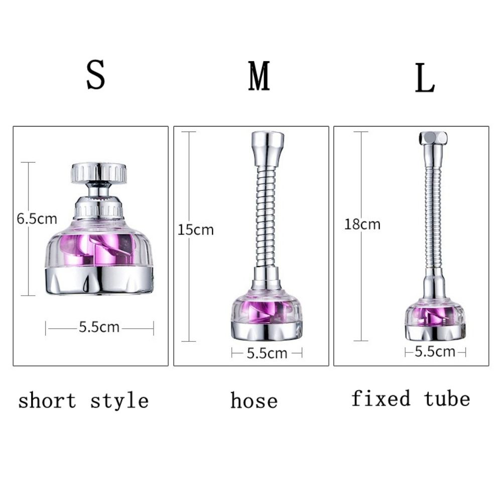 Adjustable Kitchen Faucet 360° Rotation Bath Faucet Connector Durable Splash-Proof Faucet  Kitchen