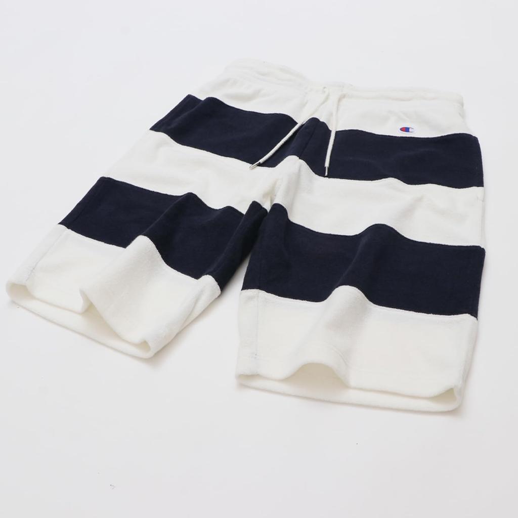 Half Pants Panel Shorts Basic Navy M [Champion] C3-X517 Men's