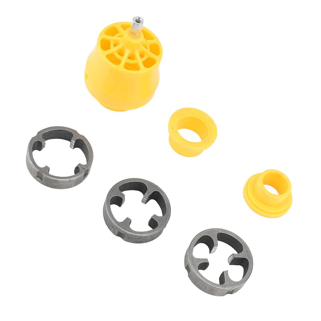 PVC Thread Maker Tool for Electric Drill 1 2in 3 4in 1in Pipe Threader Plumbing Tool Set for Professional Cutting