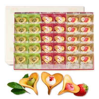 KINEEL LeFle 30 Pieces Pieces Each of and Berry Sweets White Day Spring Gift Kyoto KINEEL Western Sweets Baked Sweets Homecoming Celebration Return