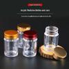 Acrylic Sealed Food Grade Plastic Storage Jar with Lid for Reishi Spore Powder